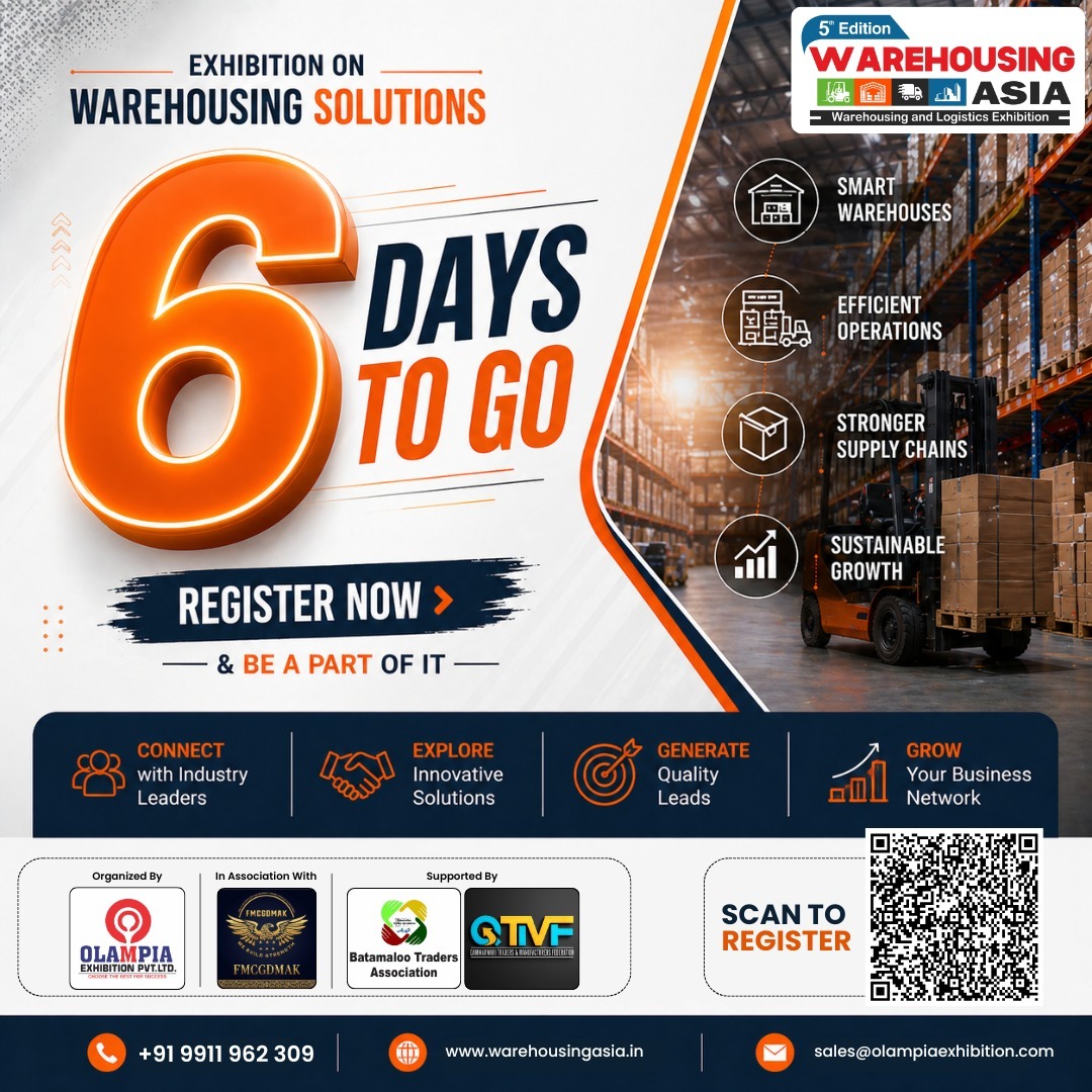Warehousing Asia 2026 Exhibition | 6 Days to Go